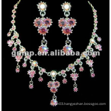 Rhinestones wedding Bridal jewelry set (GWJ12-081)